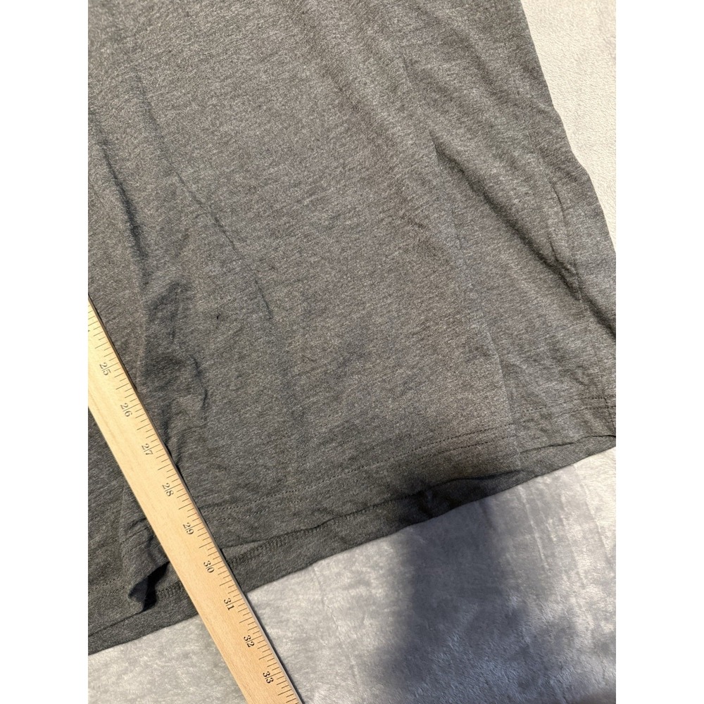 Los Angeles Raiders Shirt Adult 2XL Gray Football NFL Short Sleeve Mens Tee - Picture 3 of 5